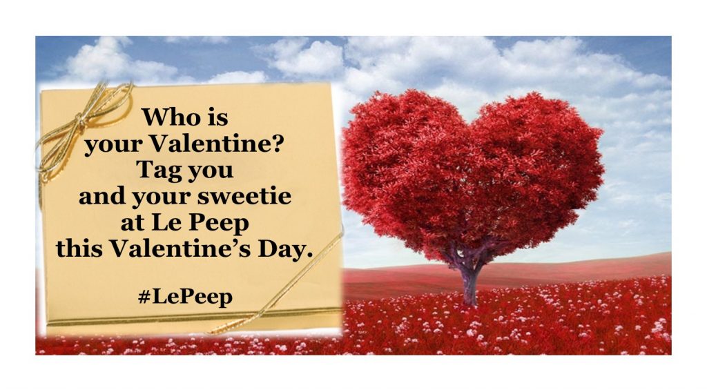 Countdown to Valentine's Day at #LePeep! #Colorado