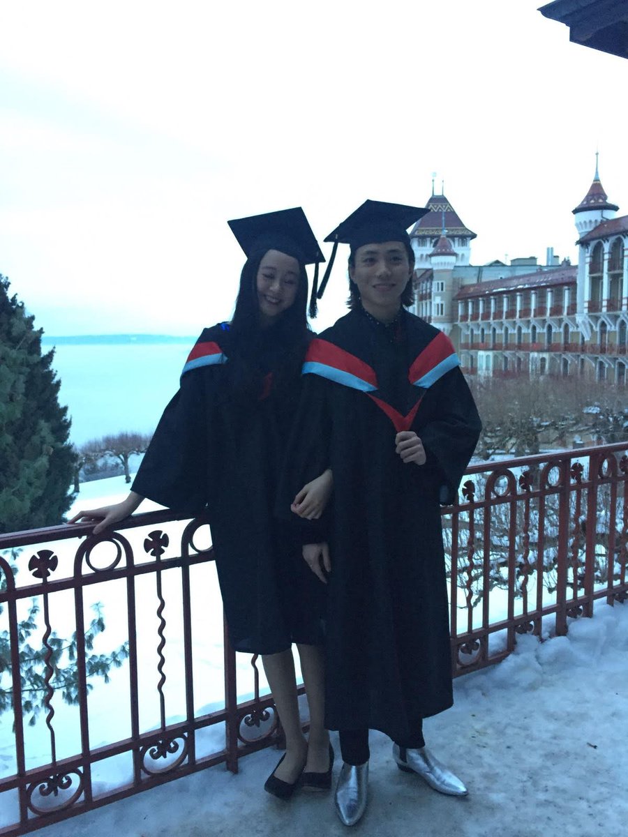 BrookesEdu's tweet photo. Congratulations to our @Brookes_SL alumni, Gigi Lam and Wayne Mak, who received their bachelor degrees with honors from the @SHMSHotelSchool https://t.co/zOx51dtsOr