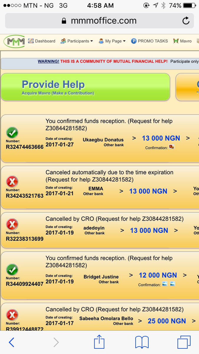 DjKhayslay's tweet photo. @MMMNigeriaHelp #mmmpays #mmmisback PO is back on Green. Was paid today n so were 3 of my downlines https://t.co/Qp2PAUSNaX