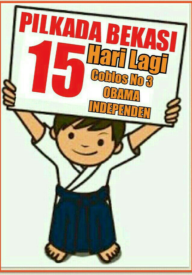 AdiSapoetra15's tweet photo. #pilihObonBambangNo3
#CoblosObonBambangNo3
#PilkadaKabBekasi2017 https://t.co/oCzvR7dVJR