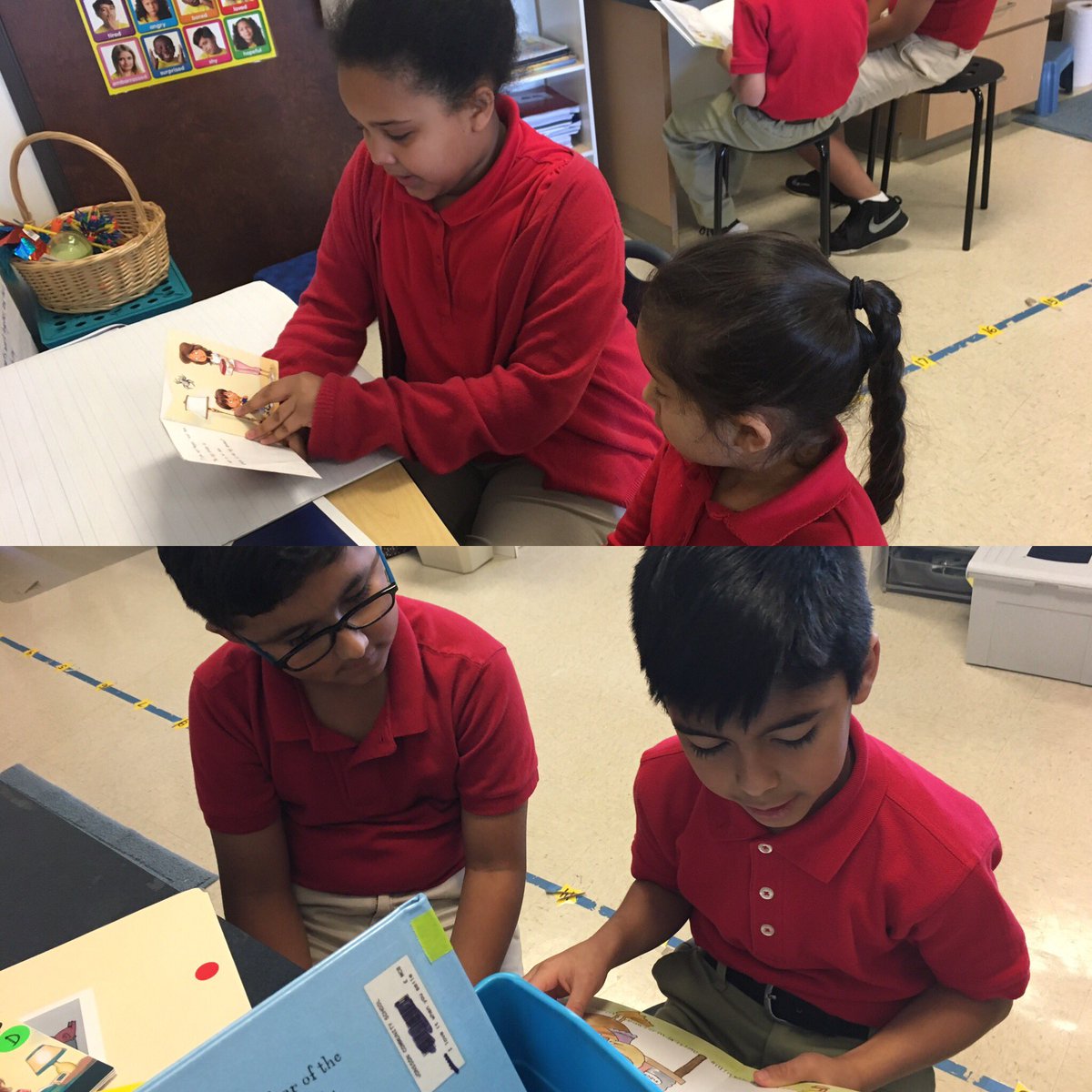 inroom116's tweet photo. Reading with fourth grade was such a treat!!! #readingfun #mscotx https://t.co/q5H1z05xNa