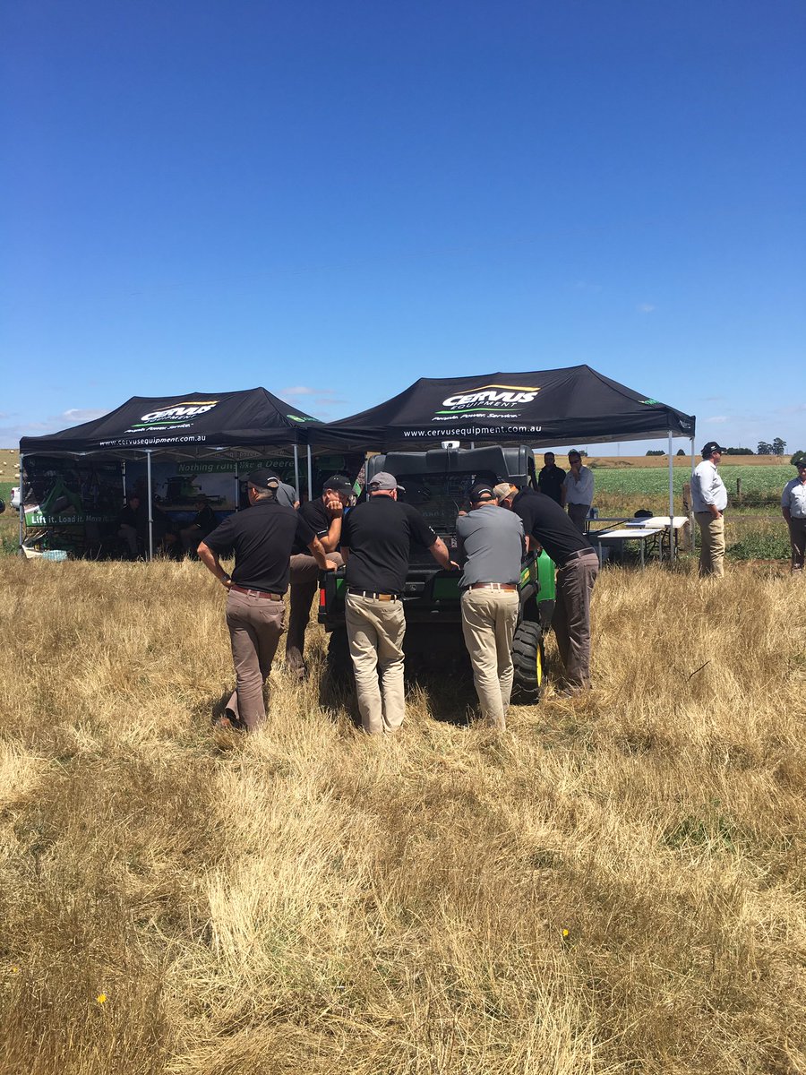 Great interest today on the benefits of Grass-Guide tractor gps with @CervusEquipment #agritech #grassguide #tractorgps