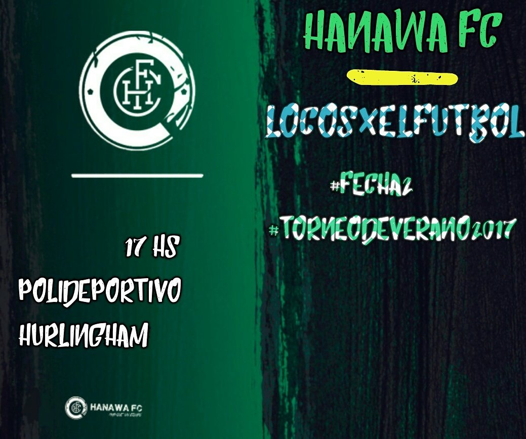 HanawaFC's tweet photo. FECHA 2
#ElVerde buscará los tres puntos frente a #LocosXelFutbol
#VamosElVerde #VamosHanawa #VamosLaH
#HanawaFC https://t.co/Q8iyNGy4ki