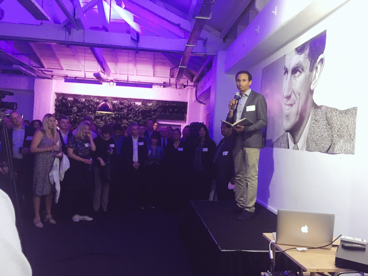 "NZ is ready and open for ppl who want to solve some of the worlds biggest problems". <a href="/yosephayele/">Yoseph Ayele</a> <a href="/EHFNewZealand/">Edmund Hillary Fellowship</a> launch #globalimpactvisa