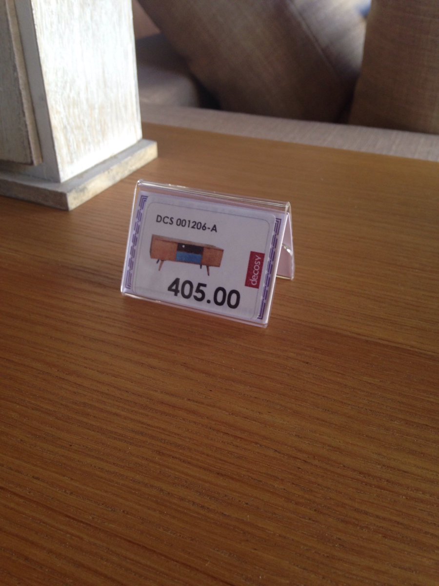 DecosyC's tweet photo. New price tags ! More visible more efficient https://t.co/Wmh0aaQ4Rp