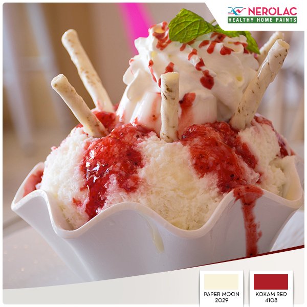 Nerolac_Paints's tweet photo. You scream, we scream, we all scream for ice-cream? What's your favourite? #Colourspiration for your taste buds! https://t.co/TMaT0yrAif