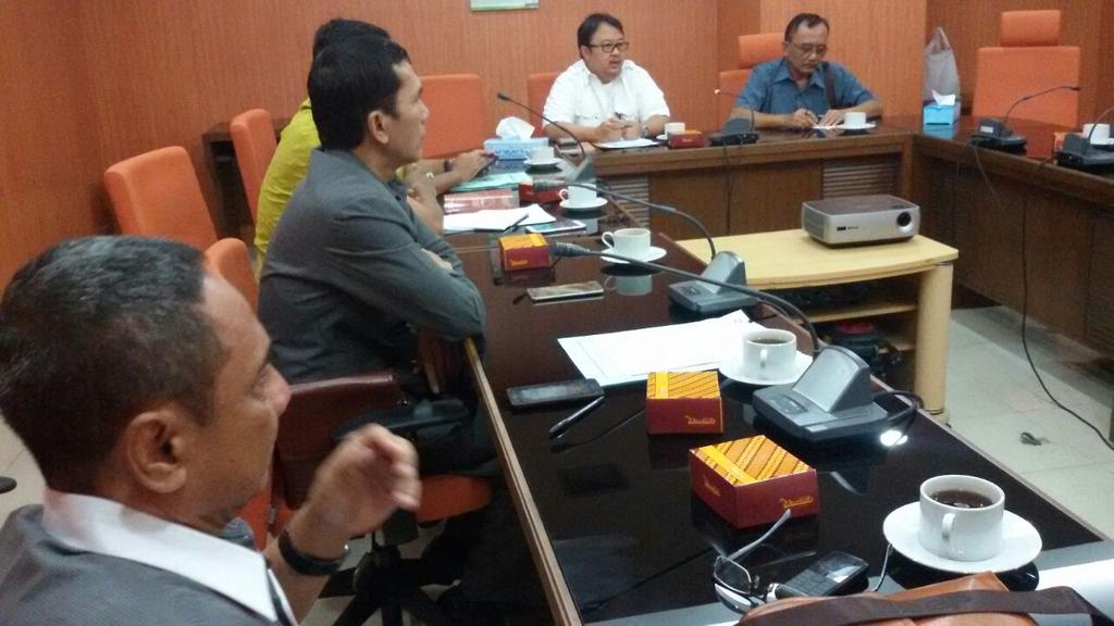 Konsultasi di Kementrian PU Dirjen ESDM, mengenai Pembahasan 3 Raperda terkait masalah Pengairan &amp; Pertanian