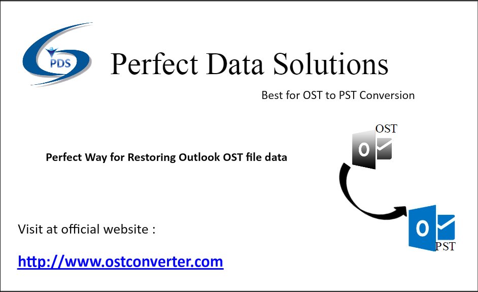saveostaspst's tweet photo. PDS OST Converter software lunched new PPT on OST Error...just visit and solve problem related to Outlook OST file
https://t.co/npejZG4HYR https://t.co/ZPQqmMJj91