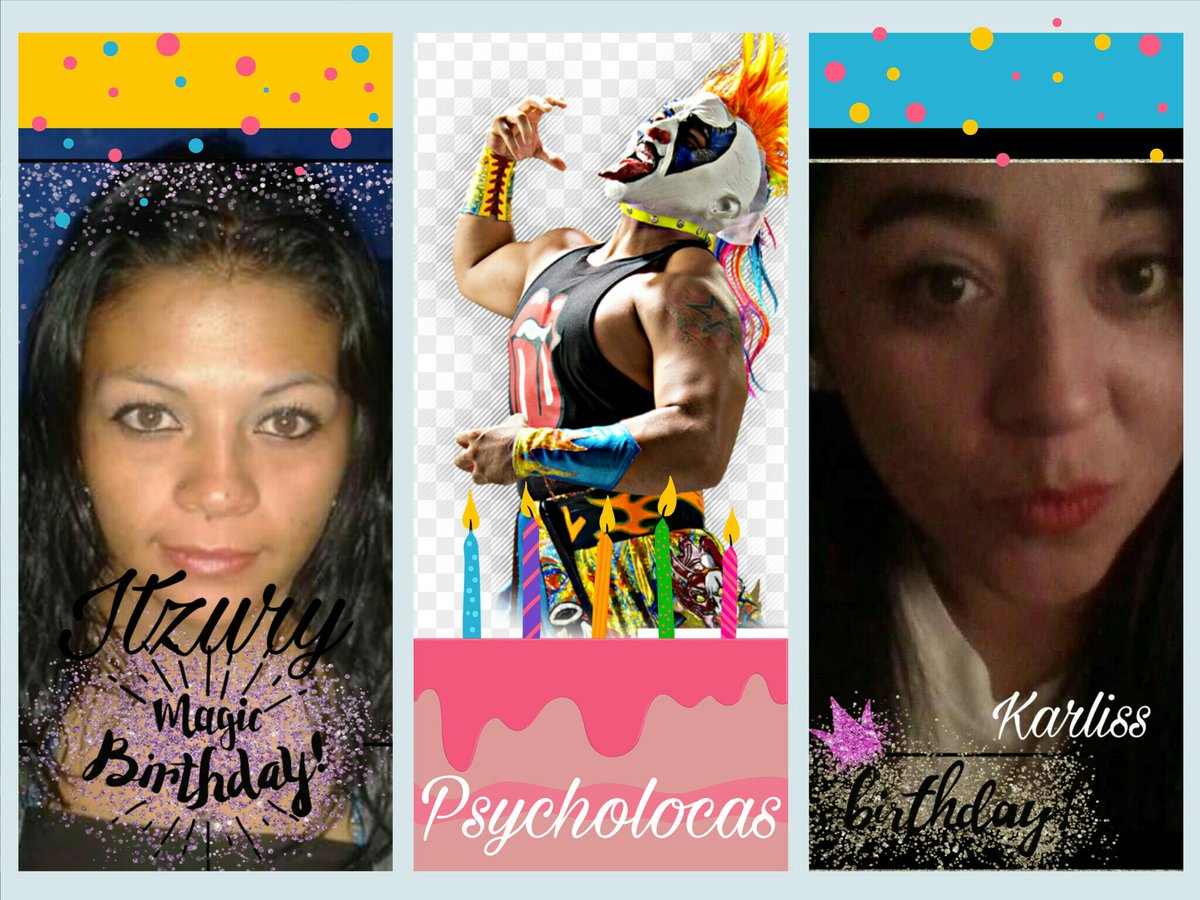 Hoy estamos festejando doble Cumpleaños x parte de las <a href="/psycholocas/">Psycholocas</a> felicidades <a href="/bludholpin893/">karly 🌹</a> y <a href="/Itzury16/">Itzury</a>🎊🎈🎉🎂 <a href="/Psychooriginal/">Psycho Clown🤡</a> <a href="/MPenaAAA/">Marisela Peña</a>