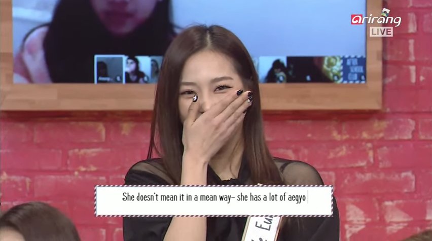 Witch_zArd_i's tweet photo. She's always very shy. so cute >< ดูขี้อายเขินง่ายเนาะ 555 หัวเราะแบบผู้ดีด้วย ชอบ ถถถ #CLC #CLC_ASC #Yeeun https://t.co/mVKqCenptW