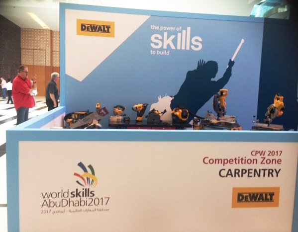 WorldSkills_AU's tweet photo. Competition Preparation Week at @WorldSkillsAD is in full swing. #CompetitionZone @DEWALTtough https://t.co/RG5AucIZah