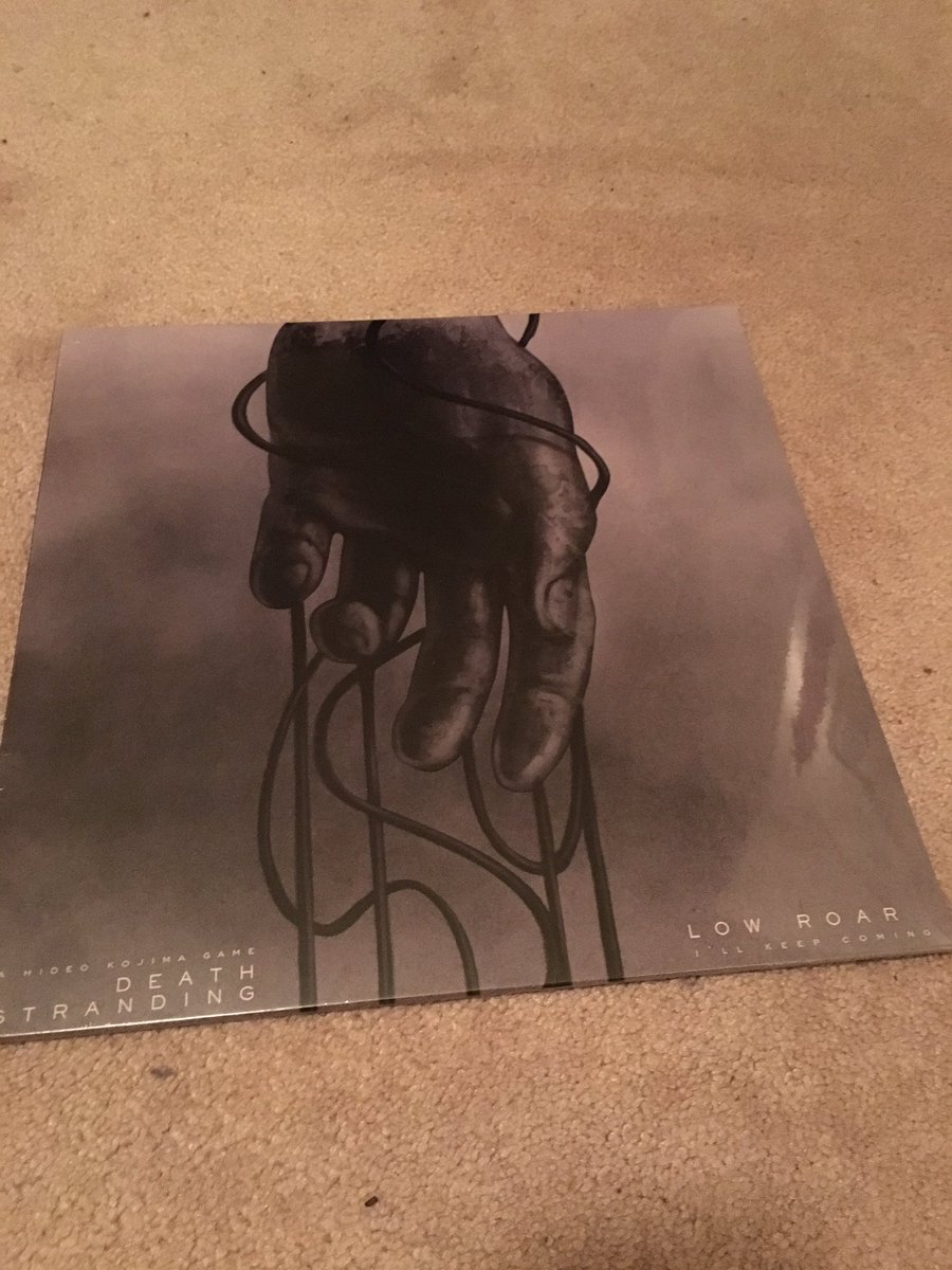 BeingHuman1993's tweet photo. Received the #DeathStranding vinyl today!  Can't wait to listen "I'll keep coming " @RobinGaming @HIDEO_KOJIMA_EN @Kojima_Hideo https://t.co/XOtjGMigrm
