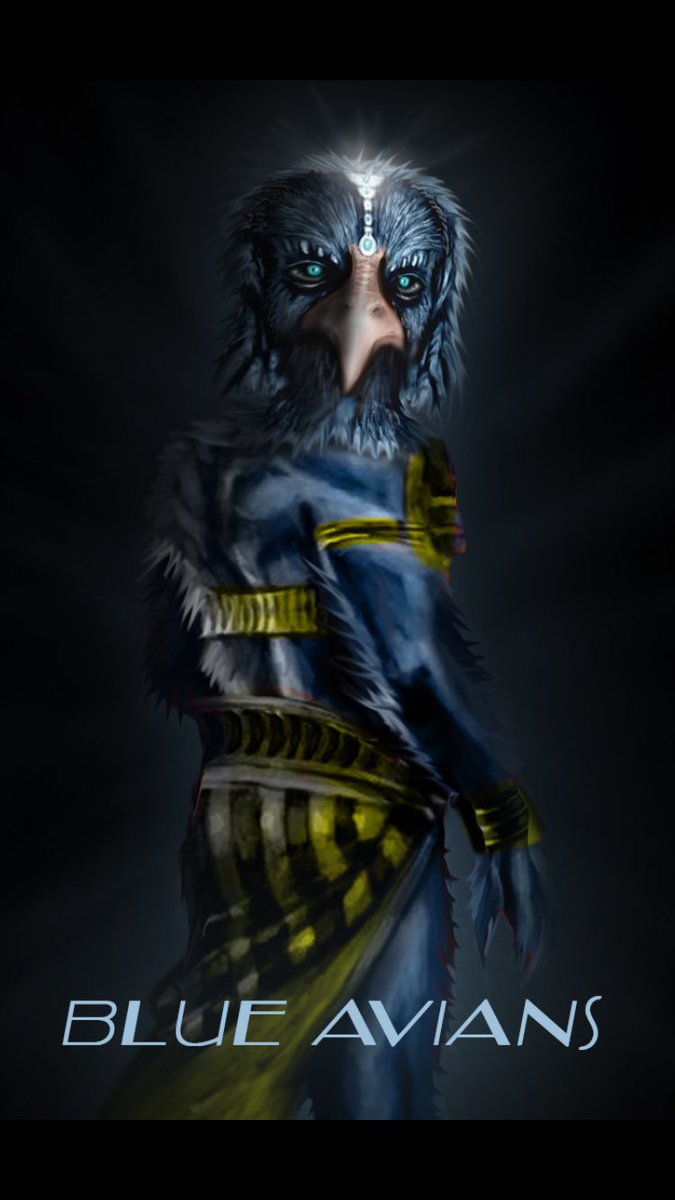 McAuliffJames's tweet photo. The Blue Avians #CosmicDisclosureContest https://t.co/5lCdFv4K5E