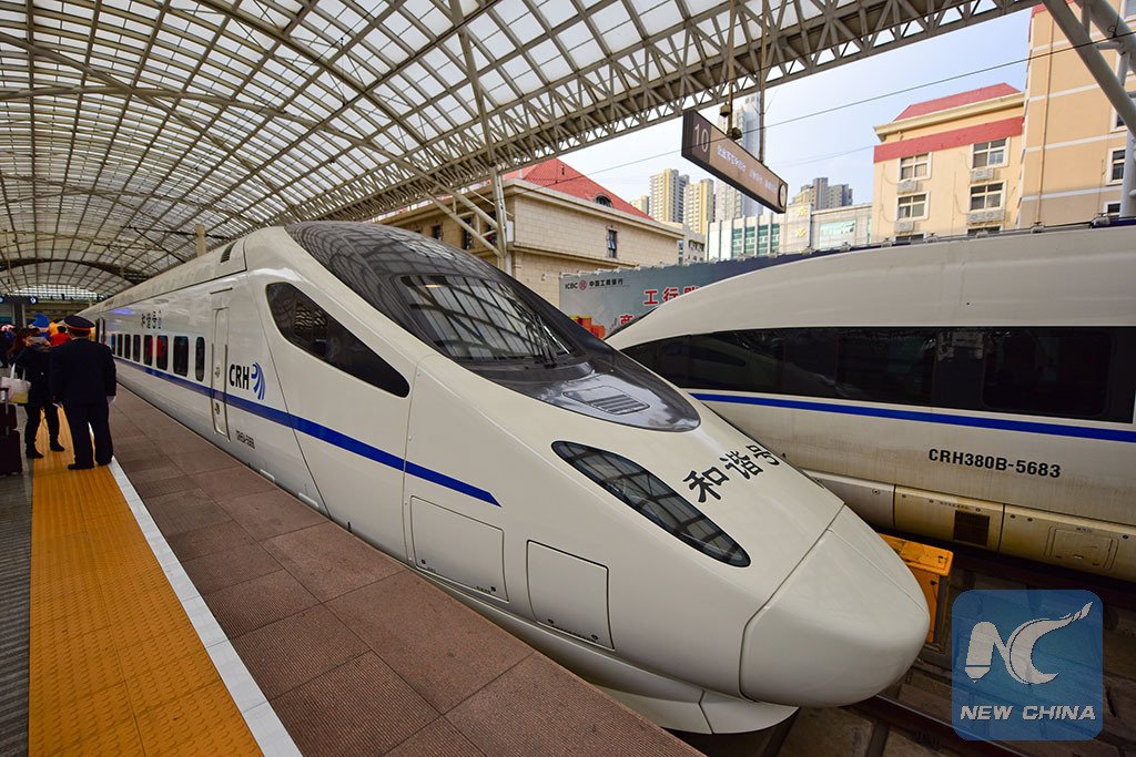 XHNews's tweet photo. #SpringFestival travel rush changed by bullet trains: 80% of big cities to be linked by high-speed track by 2020 https://t.co/QFDNGKisSh https://t.co/2TmNkjjlmC