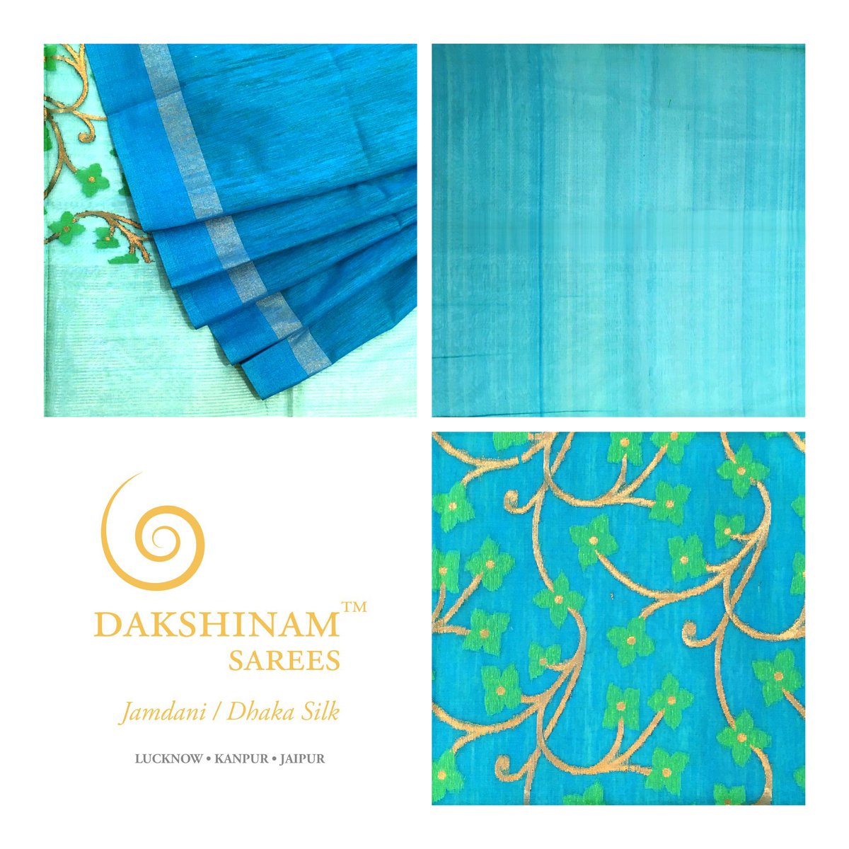 DakshinamSarees's tweet photo. #Dakshinam #saree #Jamdani #Handwoven #Handloom #Silk #MuslinCloth #HandcraftedThreads #Buttiwork #ThreadPatterns #Lucknow #Kanpur #Jaipur https://t.co/WcPFjphvOO
