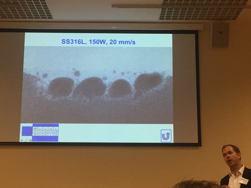 WRStirling's tweet image. Research @HarwellCampus shows SLM process cuts deeper into substrate than thought, affecting properties #mapplaunch