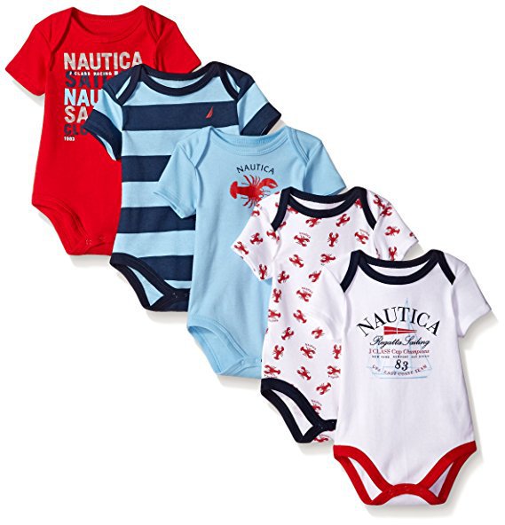 Limited Time — $11.19 For Nautica 5 Pack Baby Onesies at Amazon frugalinfortworth.com/2017/01/31/lim…