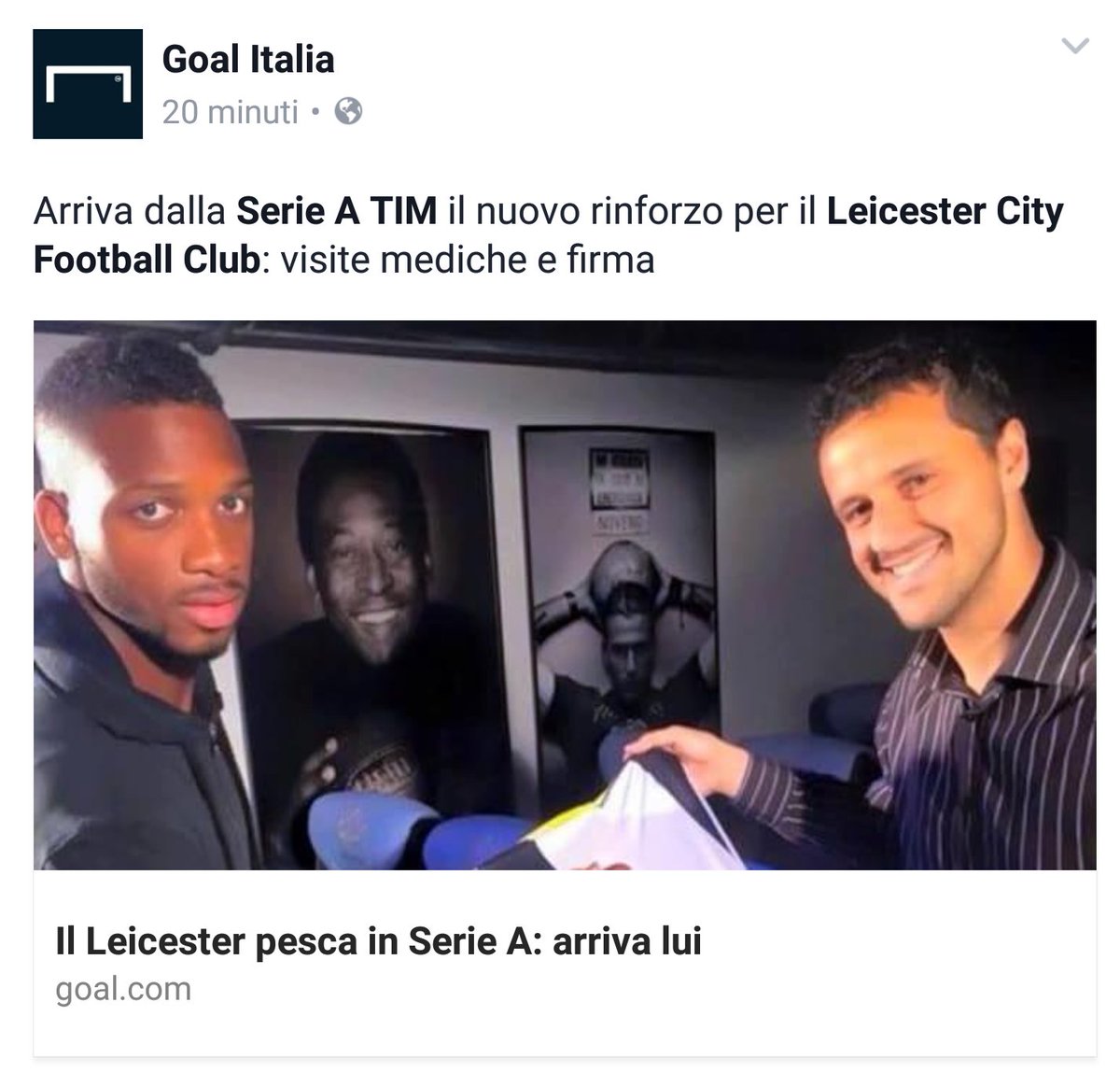 Non parlo mai dei colleghi, ma oggi farò un eccezione: ciao <a href="/GiovampietroS/">Stefano Giovampietro</a>, buona fortuna nel tuo futuro al <a href="/LCFC/">Leicester City</a>! #SkyCalciomercatoDay