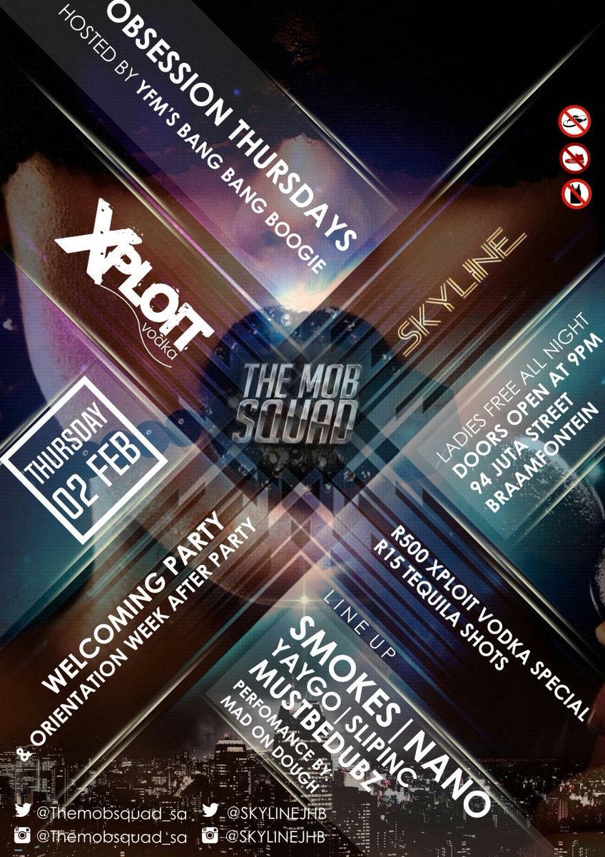 _Donovanparis's tweet photo. #ObsessionThursdays
#ObsessionThursday's
#ObsessionThursday's dm me for guest list, doors open at 7 @Skylinejhb https://t.co/2mXl8oREUr