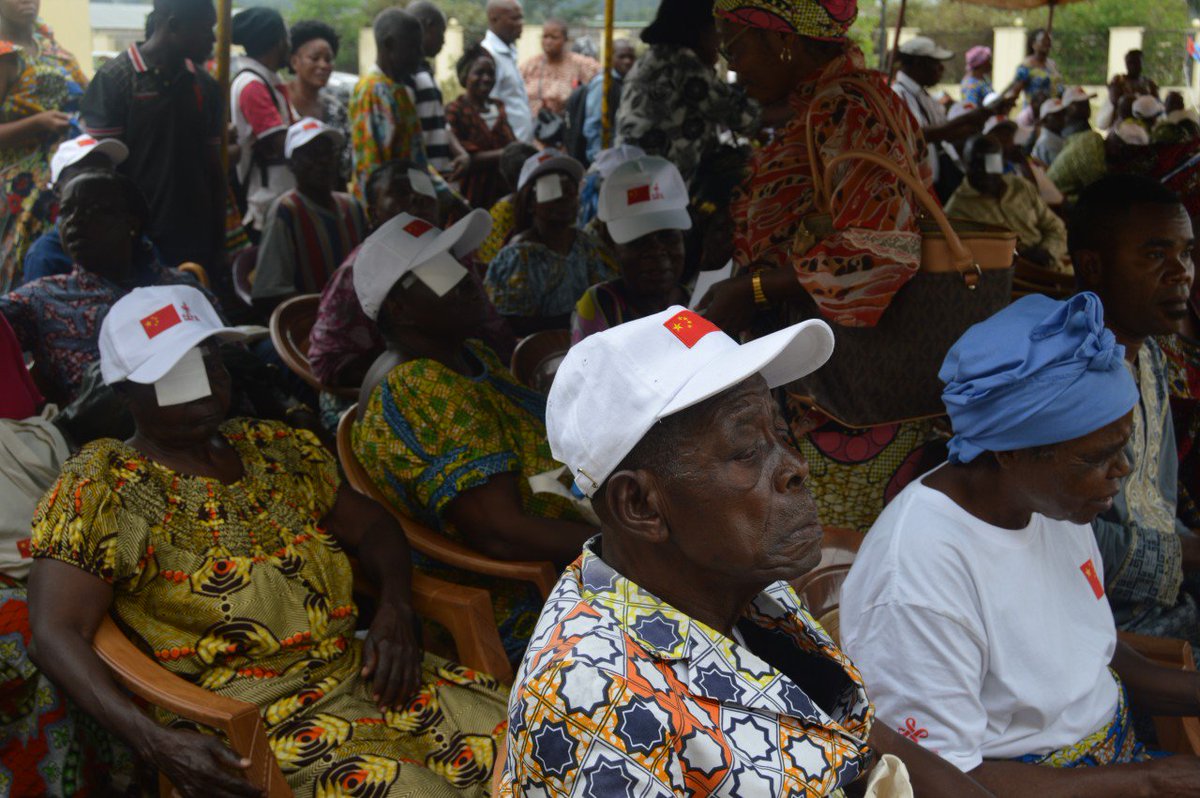 Coopération sino-congolaise lancement officiel de l’opération, projet voyage de clarté.
web.facebook.com/sante.gouv.cg/…