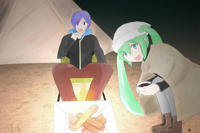 ミクさんとキャンプに行きたいのtwitterイラスト検索結果 ミクさんとキャンプに行きたいのtwitterイラスト検索結果