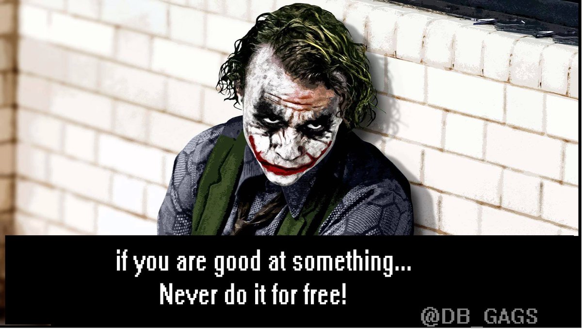 DB_Gags's tweet photo. mom : son go, kill that cockroach
son :  NO!
mom : Why?
son : once a legend said 
#DB_GAGS #legend #joker https://t.co/SiVE0P0P2B