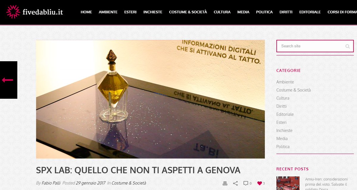 Grazie a Fabio Palli per questo articolo che ci descrive come #protagonisti d'#innovazione a #Genova!
fivedabliu.it/2017/01/29/spx…
