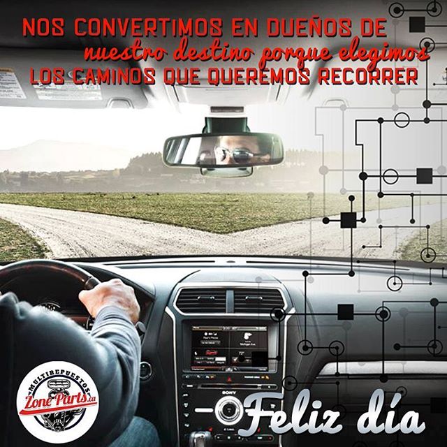 zoneparts's tweet photo. Solo tu eres dueño de tu destino, busca el mejor... Feliz Lunes... #TuZonadeRepuestos #ZoneParts #partesdemotor #accesorios #suspensión https://t.co/AocwE4z6XN