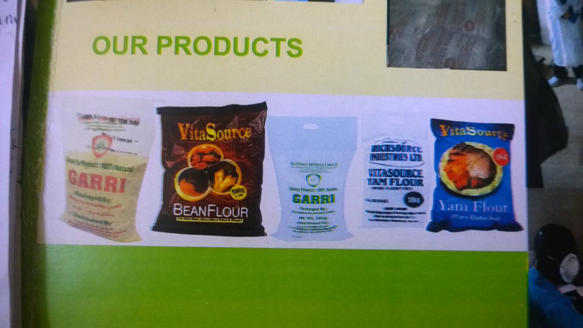 RichsourceNG's tweet image. #Richsource Industries Limited #Vitasource Yamflour#Beanflour#Garri
#Ofada Rice