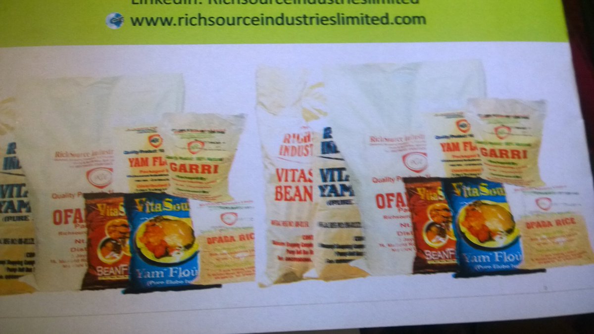 RichsourceNG's tweet image. #Richsource Industries Limited 
#Our products