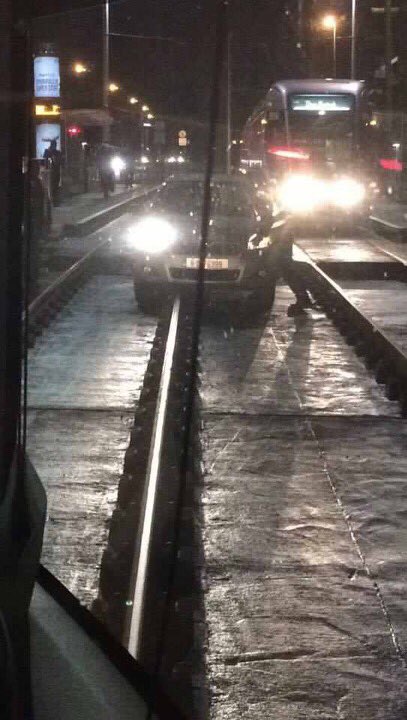 Thought the road felt a little bumpy...