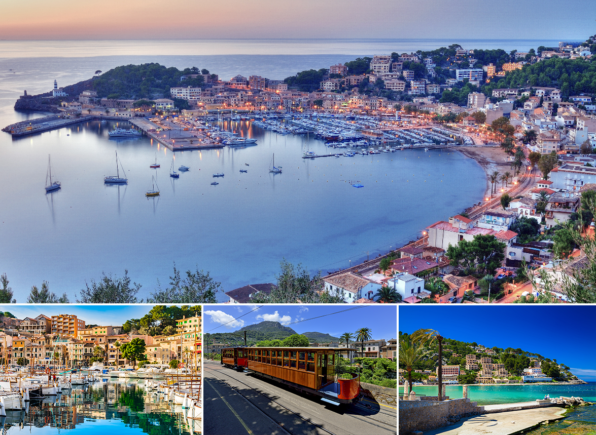Bezoek Port Sóller (Mallorca) en geniet van het prachtige strand met de gezellige boulevard. goo.gl/UiZGbP