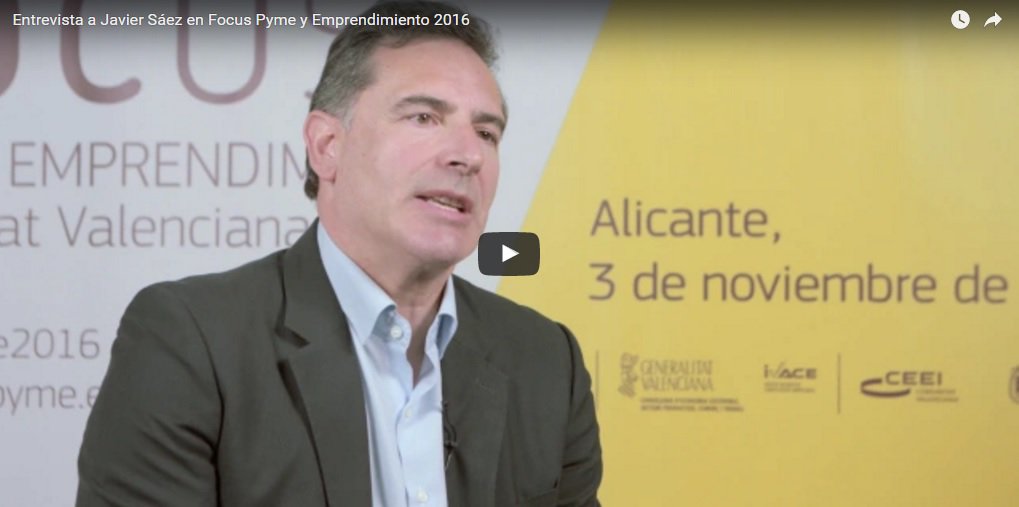 focuspyme's tweet photo. VÍDEO ▶️ "La clave es ser el mejor cubriendo la necesidad del cliente", Javier Sáez @lanzaderaes #focuspyme2016 https://t.co/5FTxlr1PnT https://t.co/vEK8rRZxtC