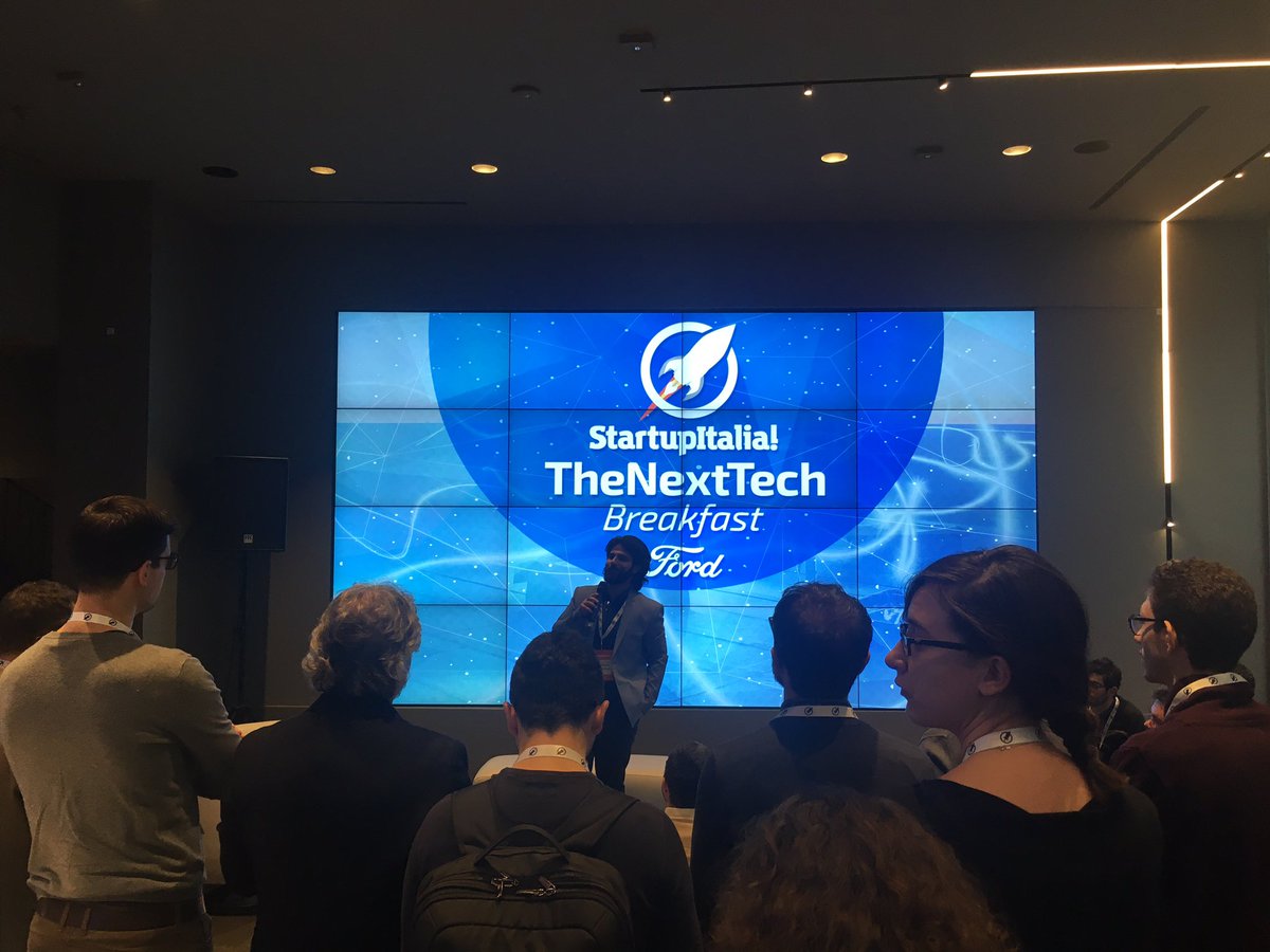 FasoloClaudia's tweet photo. Ogni martedì mattina colazione in #FordSocialHome con #thenextech @startup_italia @citynsider @ImpactHubMilano #socialimpact https://t.co/LgQntIi24Q