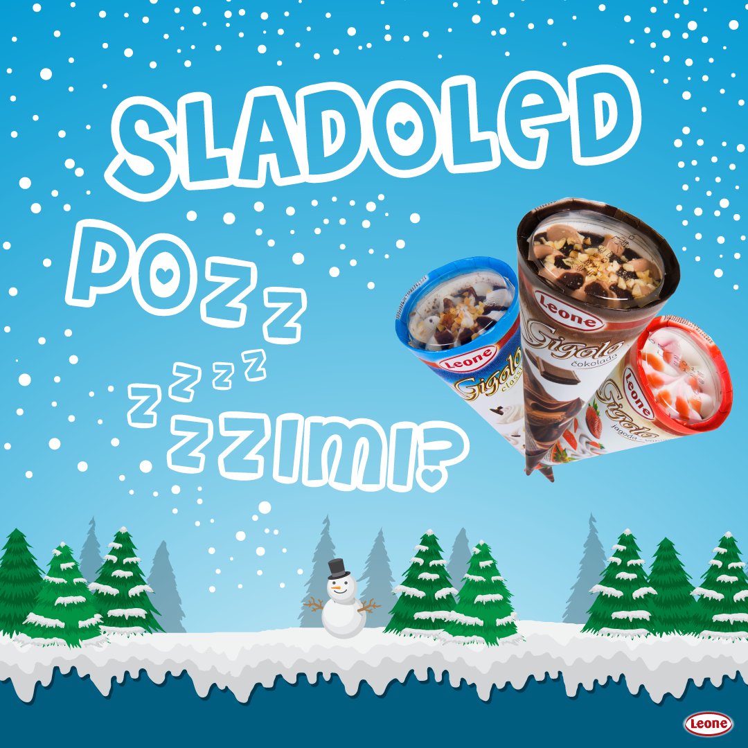 LeoneIceCream's tweet photo. SLADOLED POZIMI? ⛄

Preberi več na spodnji povezavi:
https://t.co/2v23oVBlyU https://t.co/DHw0GUFlQg