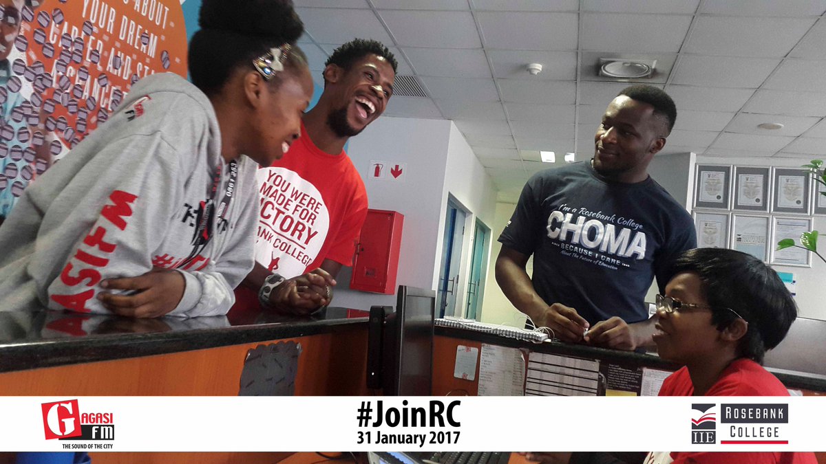 gagasifm's tweet photo. Registration is now open @RosebankRC 4th Floor, 331 Dr. Pixley kaSeme. #JoinRC https://t.co/oxpSzIPhIr