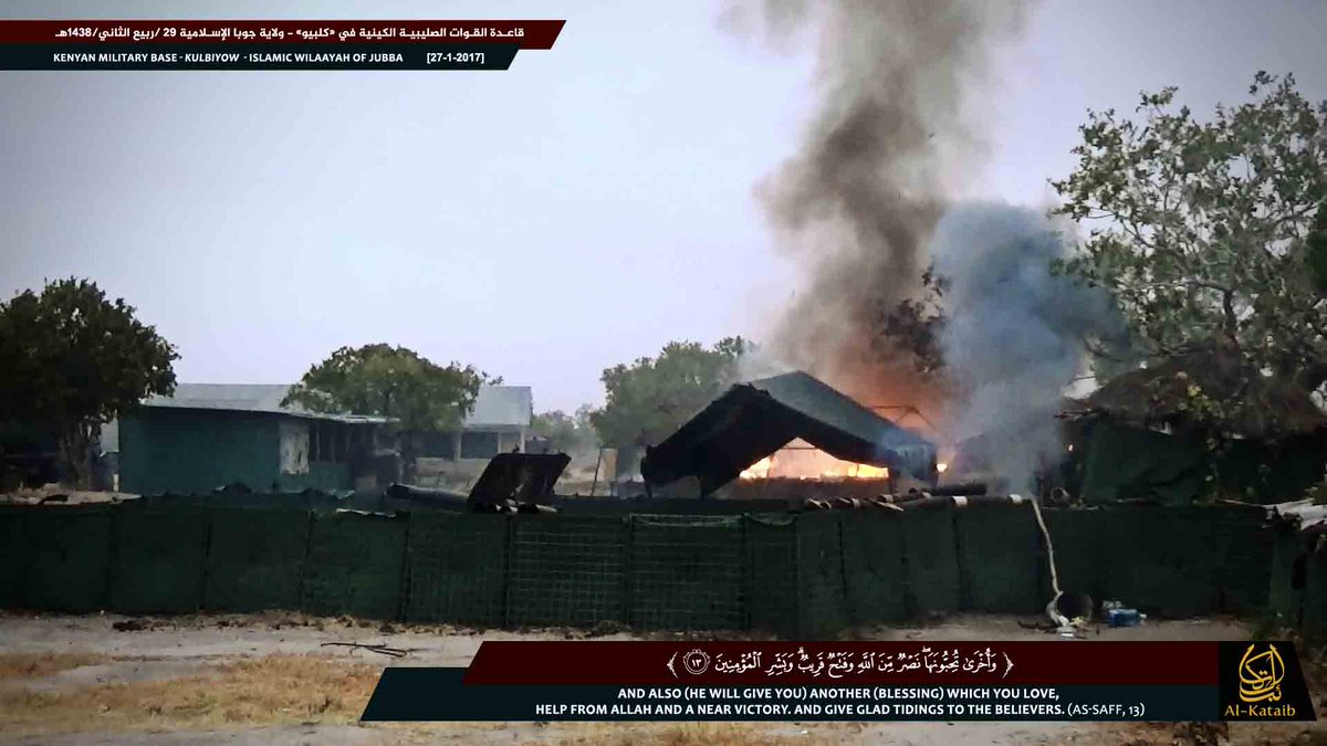 KiambuTweep's tweet photo. BREAKING: #AlShabaab releases 100+ graphic photos of #Kulbiyow attack, mostly dead #KDF soldiers. Seems to be at least 50 bodies. https://t.co/DGyHf6uV7t