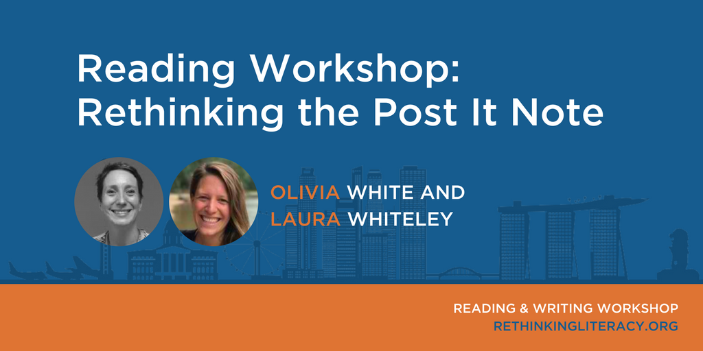 rethinkinglearn's tweet photo. Get insight into how students push their thinking while reading with @lv_white &amp; @UWCSEA4LaW at #rethinkinglit. https://t.co/kRb1AupfsI https://t.co/QEekZDa08y