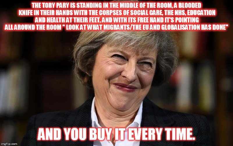 cirian75's tweet photo. To all of you blaming anyone but yourselves and #TheresaTheAppeaser @theresa_may , wakey wakey #Brexitruling https://t.co/vGpvMOuCWR