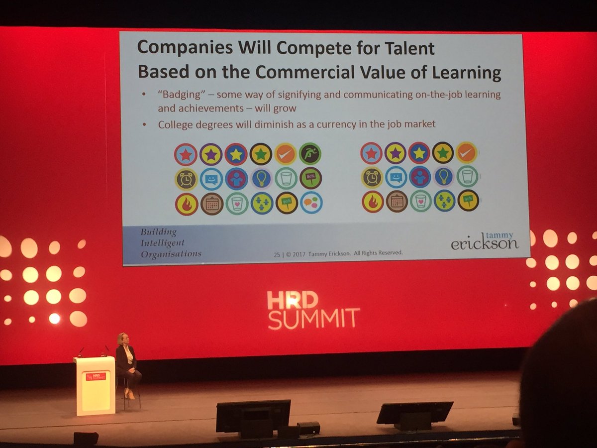 #hrdsummit17 commercial value of on the job learning #innovation <a href="/SJSummers72/">Sarah Jane Summers</a> <a href="/lisahamill/">Lisa Hamill</a>