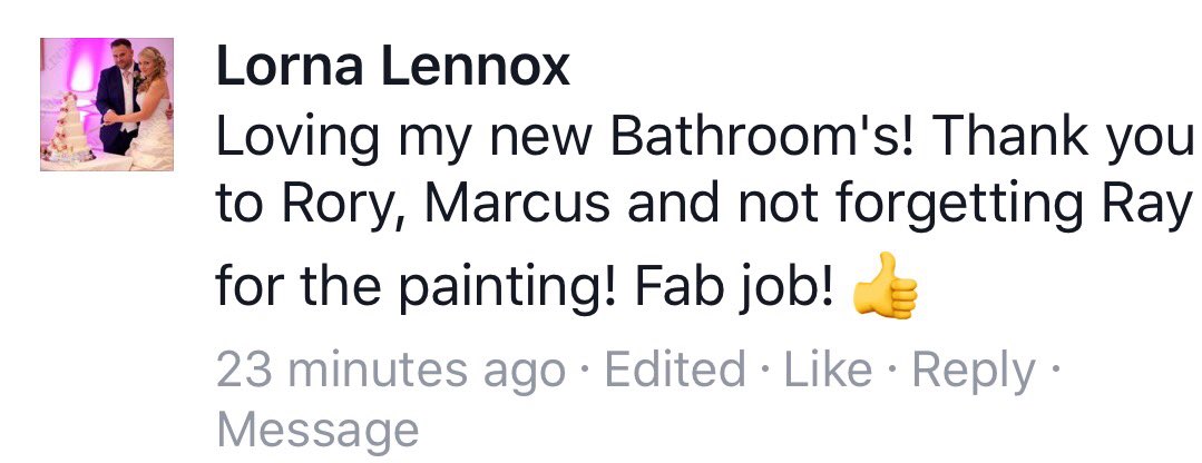 FrintonKitchens's tweet photo. Lovely review on our Facebook page! 🛁 https://t.co/eY20g0RrUB