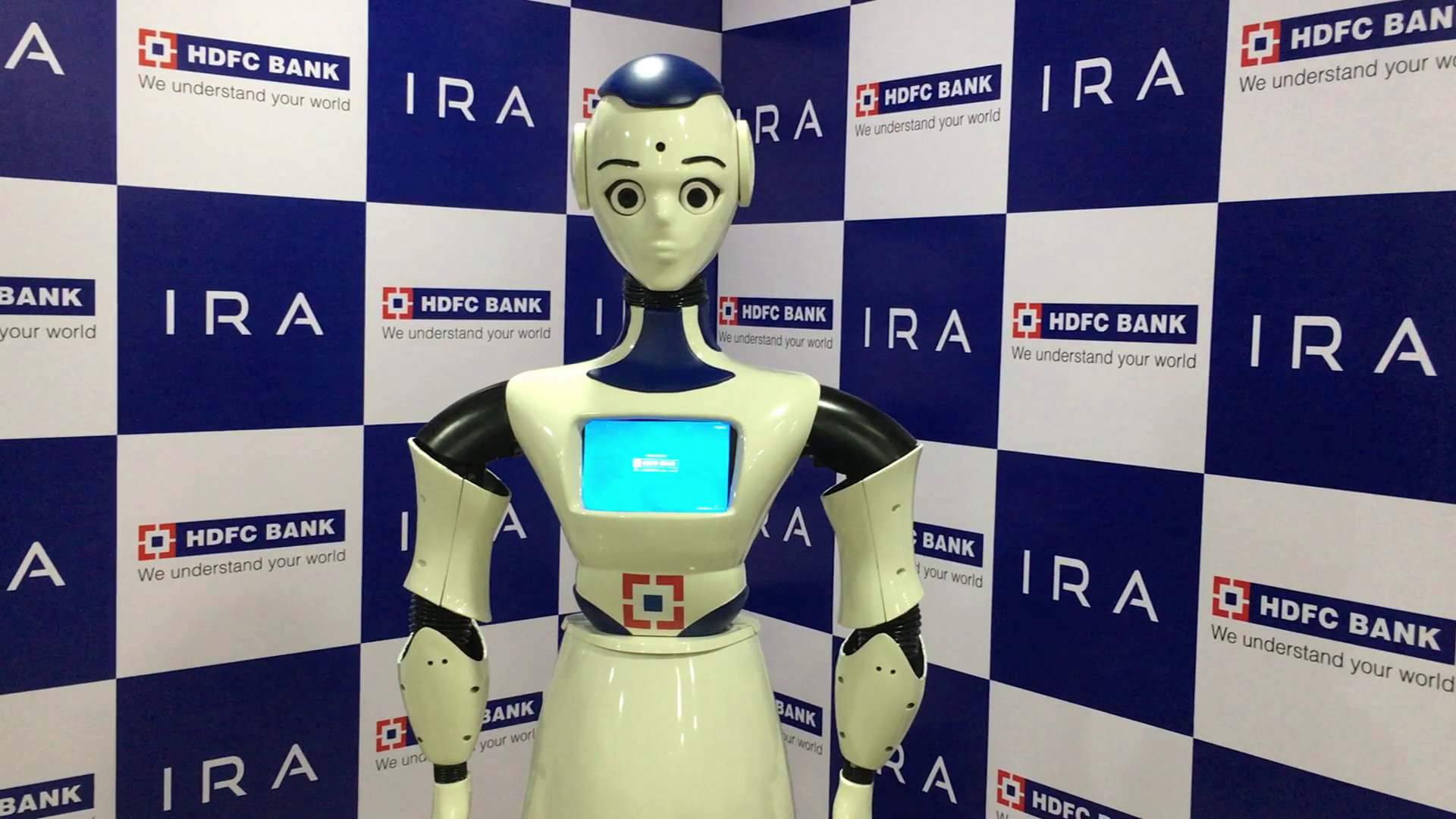 Karthik 🇮🇳 on Twitter: "Is that a bindi on this *female* robot's forehead  (Bharatiya Robot Nari?) or is that dot supposed to perform some other  function? https://t.co/d0DVFhhWdF" / Twitter