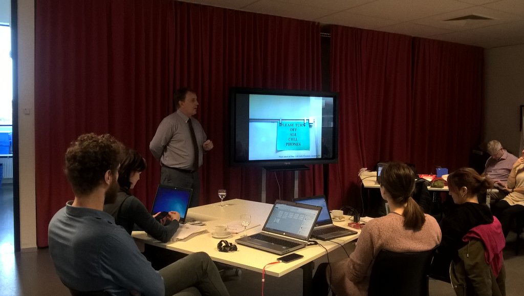 Started day 3 with a session led by Andy Mink #winterschool2017 <a href="/faronet/">FARO</a> <a href="/Mink_ED/">Andy Mink</a> <a href="/The_History_Man/">Andrew Payne</a>