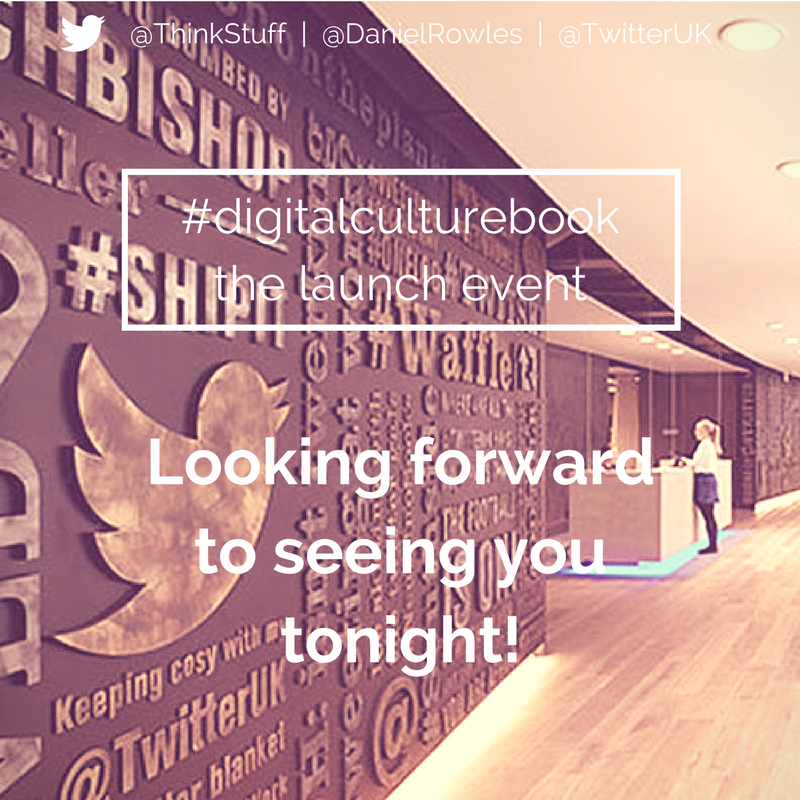 Looking 4wd to seeing you at #digitalculturebook launch tonight! @forrestgumping <a href="/weegieexpat/">Anne Godfrey</a> <a href="/flufforfact/">Gordon Nardini</a> @chrismmoriarty3 <a href="/pamellabarotti/">Pamella Barotti</a>