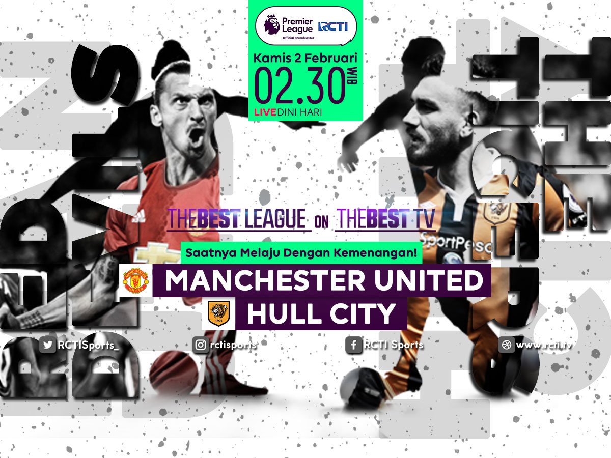 RCTISports_'s tweet photo. Saksikan pertarungan Man. Utd berhadapan dengan Hull City Kamis, 2 Februari 2017 pkl 02.30 WIB Dini Hari LIVE di @OfficialRCTI #MUNHULRCTI https://t.co/AemIidPa2W