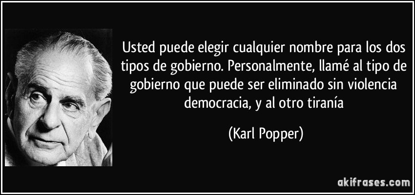 O Que é Democracia Para Karl Popper