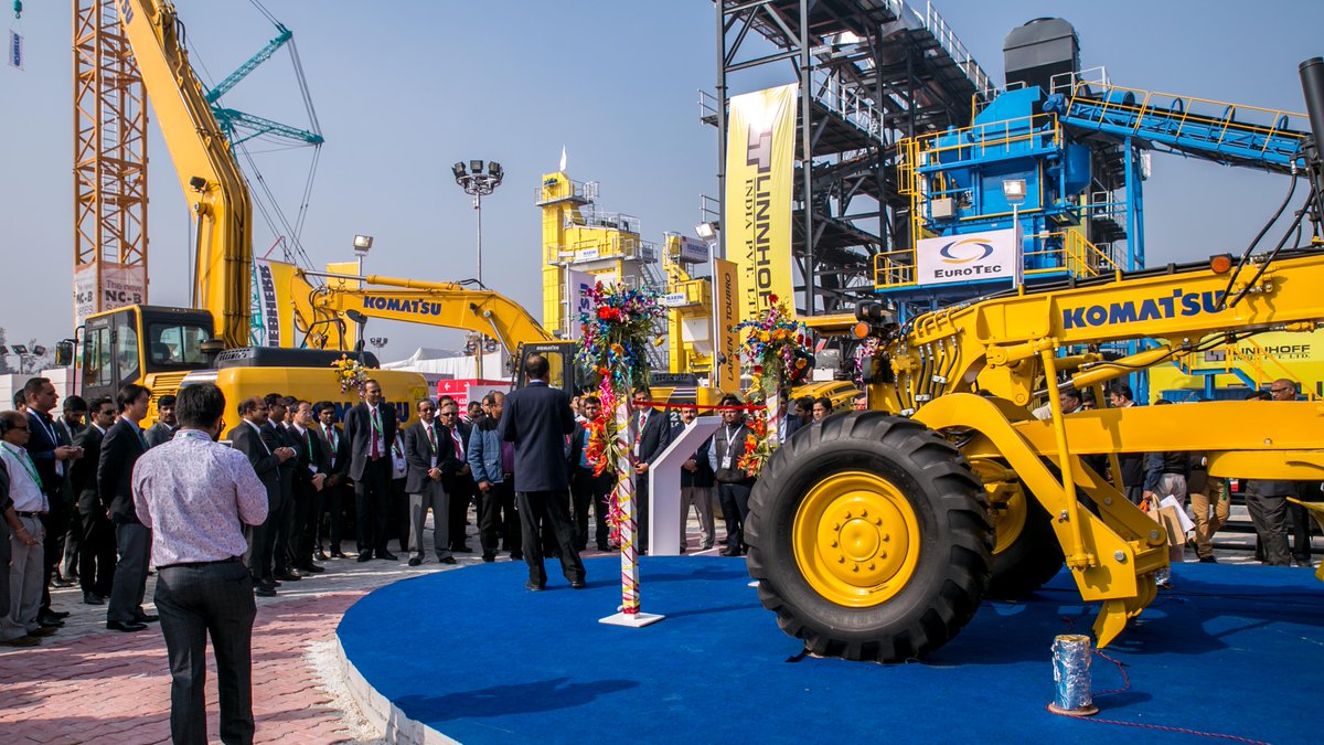 baumaCONEXPOIND's tweet photo. #BCIndia2016 was an ideal opportunity for players from the #construction industry to launch new products & showcase their product offerings. https://t.co/741pGD95P2