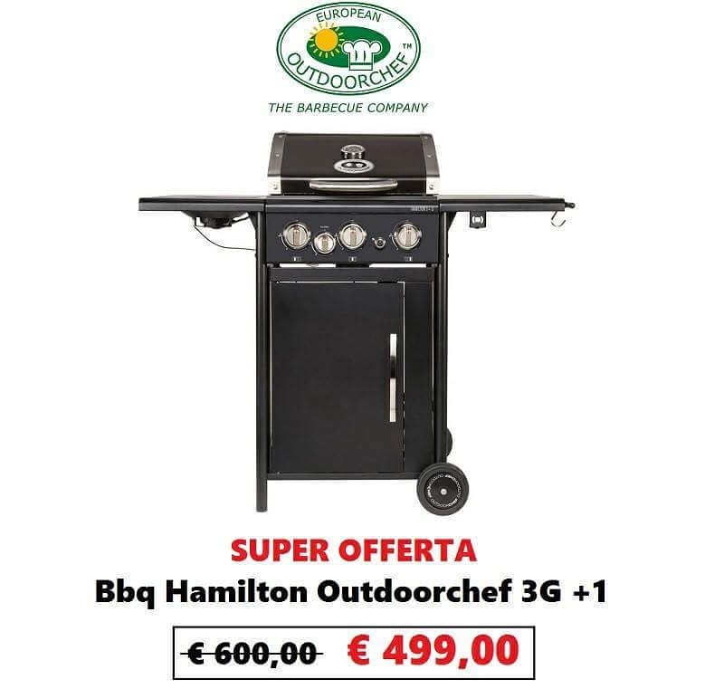 OFFERTA SPECIALE. 
Barbecue Gas 3 + 1 Fuochi HAMILTON Nero Outdoorchef
cmg.to/shop-acquisto-…
#barbercue #outdoorchef #CentroMobiliGiardino