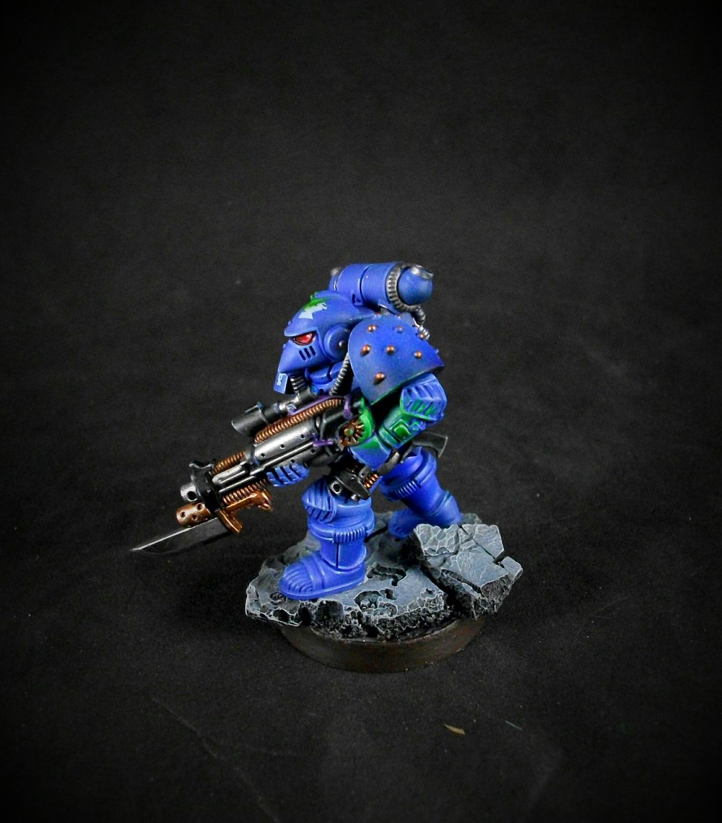 AngelGn1980's tweet photo. My version of #spacemarine 30th aniversary #30k #SexyPainted, i hope you like it. Regards, Angel.
#PaintingWarhamnmer #warhammer40k https://t.co/zyybRm2QtH