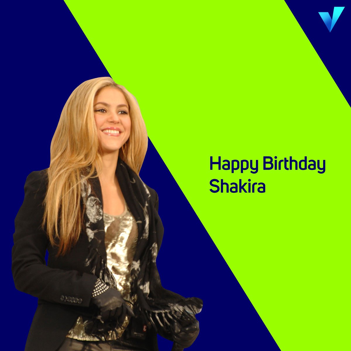  wishes a very Happy Birthday!
Tell us your favourite Shakira songs! 